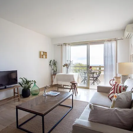 Vue Mer, Terrasse Et Parking Prive Antibes