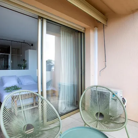 Vue Mer, Terrasse Et Parking Prive * Antibes